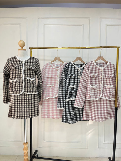 Ladies Winter Tweed Co-Ord Sets